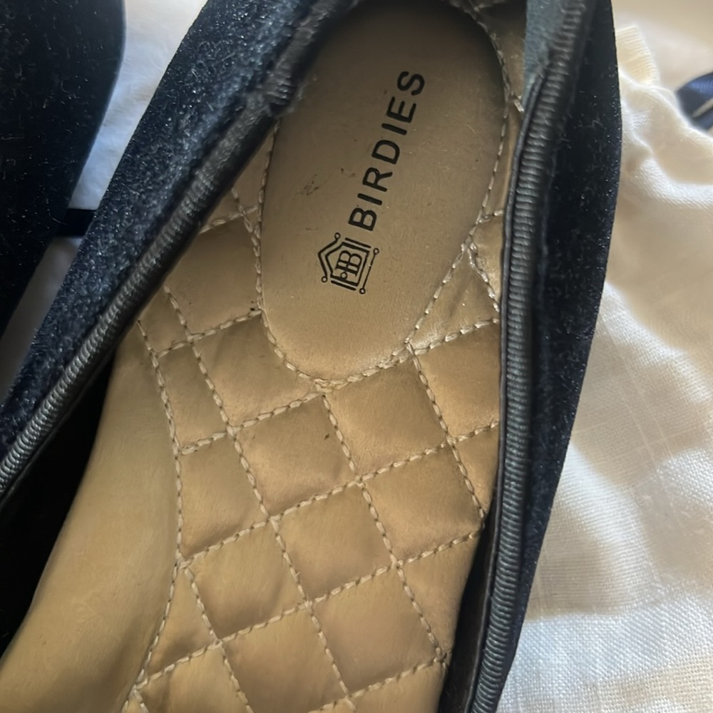 Birdies Women's Black Loafers - Picture 3 of 5